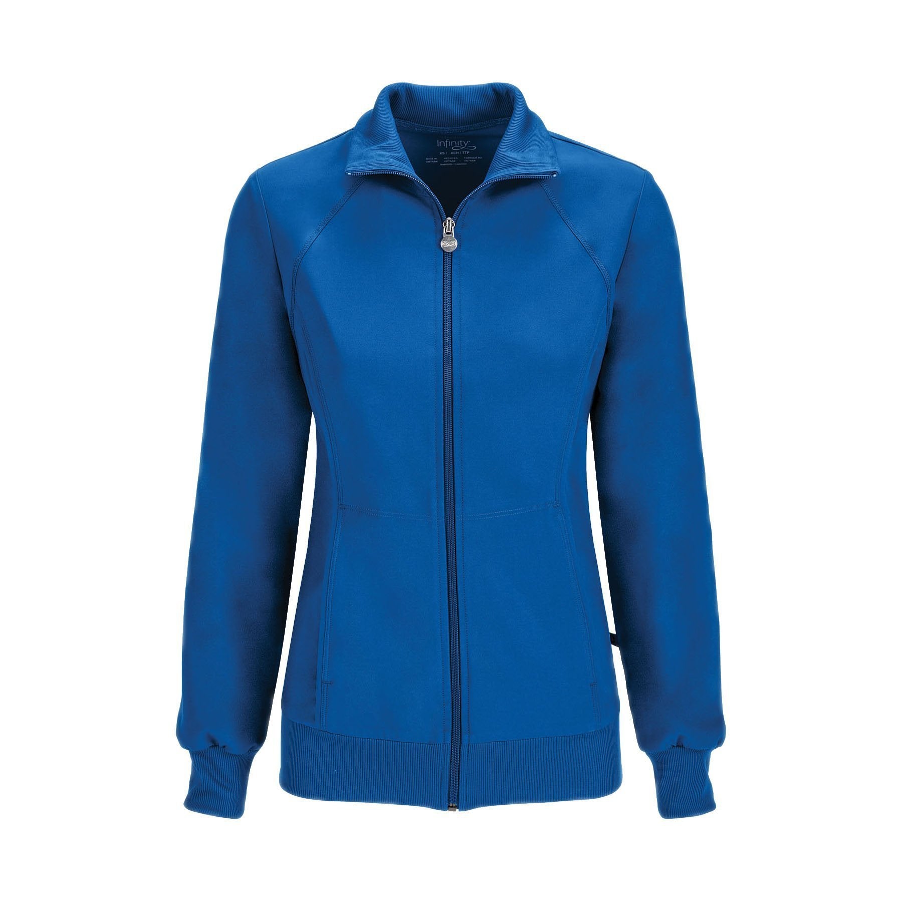 Cherokee Warm Up Jacket Infinity Zip Front Warm-Up Jacket Royal Warm Up Jacket